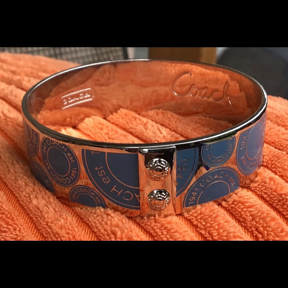 Coach authentic cuff bangle - Picture 4 of 11